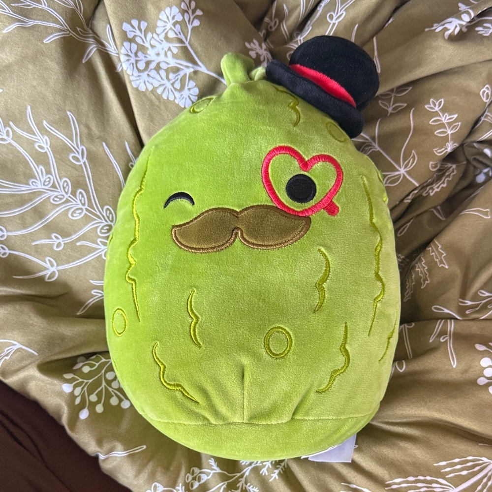 8in Charles Pickle Squishmallow